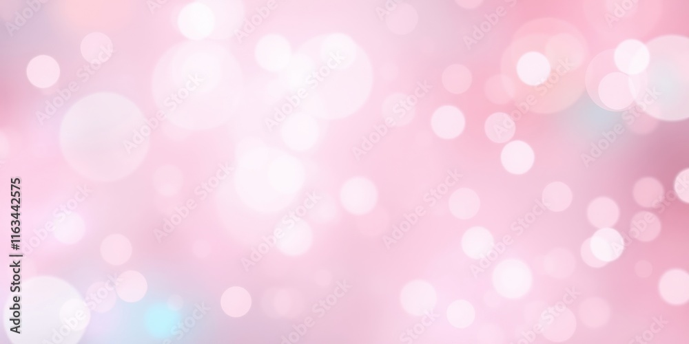 Abstract Pink and White Bokeh Background with Soft Light Effects Abstract Pink and White Bokeh Background with Soft Light Effects