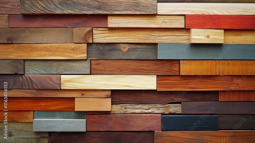 A Colorful Mosaic of Reclaimed Wood: A Textured Tapestry of Natural Hues A Colorful Mosaic of Reclaimed Wood: A Textured Tapestry of Natural Hues