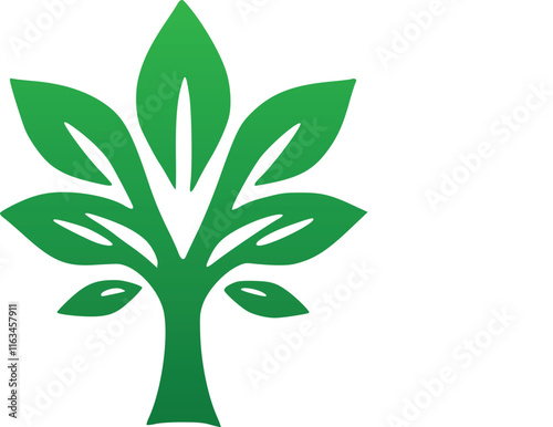 illustration of a tree vector file, Tree design 