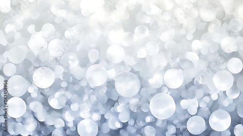 Abstract White and Gray Circle Background Design