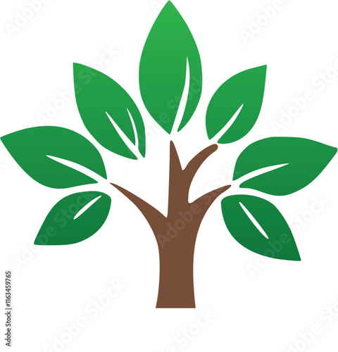 Fresh Green Leaves Vector Template – EPS File for Stunning Nature Designs