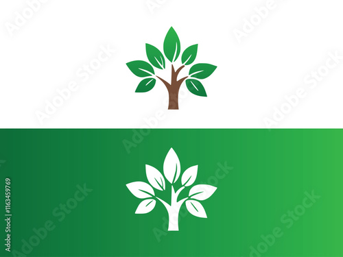 Fresh Green Leaves Vector Template – EPS File for Stunning Nature Designs