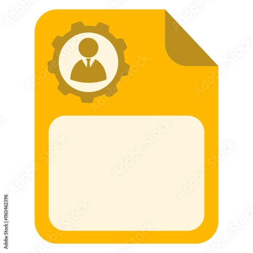 Personal Data Processing Icon