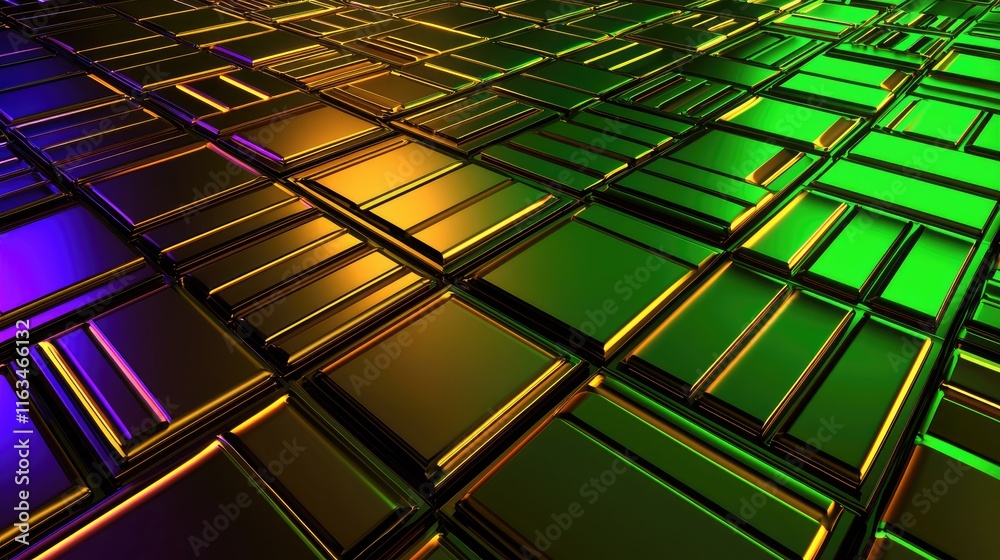 Dynamic geometric patterns digital space abstract art vibrant colors aerial view modern design concept Dynamic geometric patterns digital space abstract art vibrant colors aerial view modern design concept