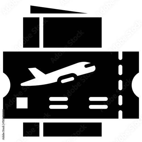 Plane Ticket Icon