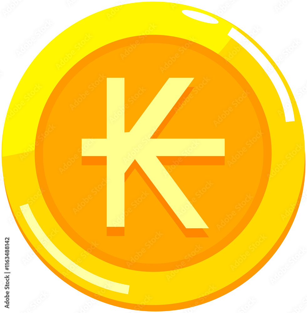 ₭,laos coin icon ₭,laos coin icon