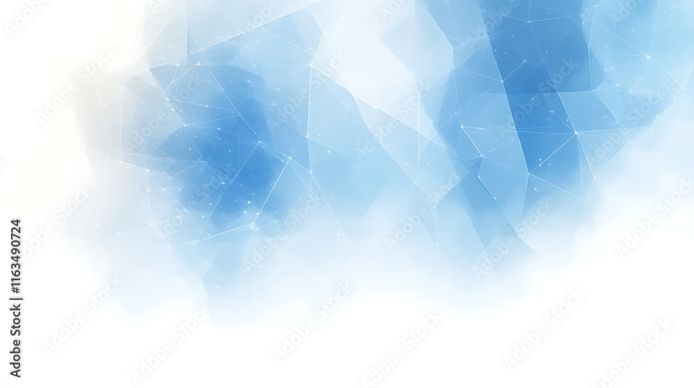Abstract Blue White Geometric Network Design Abstract Blue White Geometric Network Design