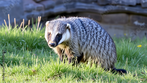 American Badger, Montana photo