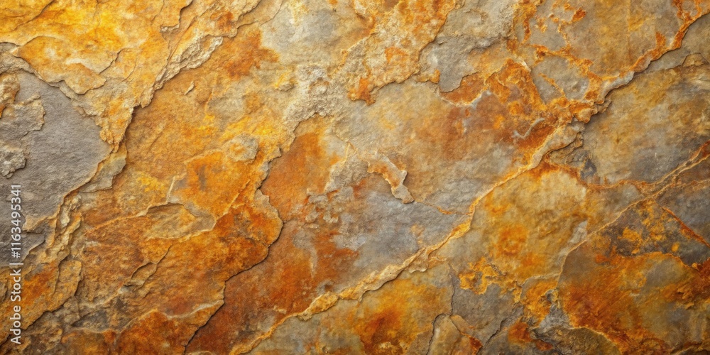 Textured Slate Surface with Orange and Gray Tones Textured Slate Surface with Orange and Gray Tones