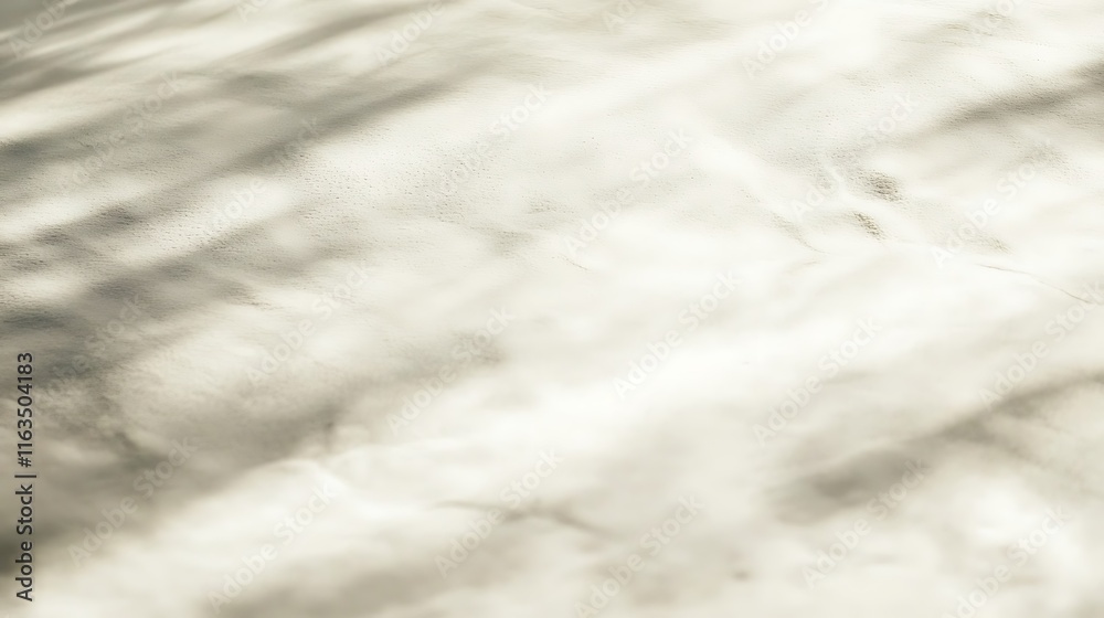 Naklejka premium Soft Beige Fabric Texture With Subtle Shadows