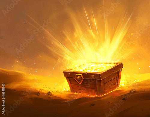 Golden Treasure Chest photo