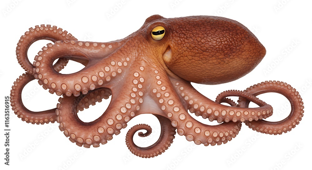octopus on white background
octopus on white background
