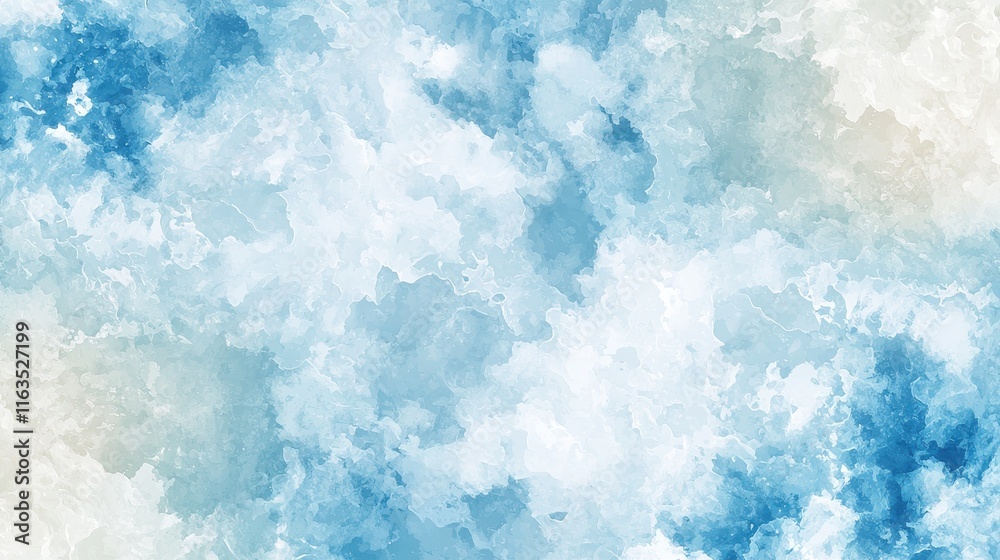 Fototapeta premium Soft Cloud Texture with Fluffy Patterns and Light Colors