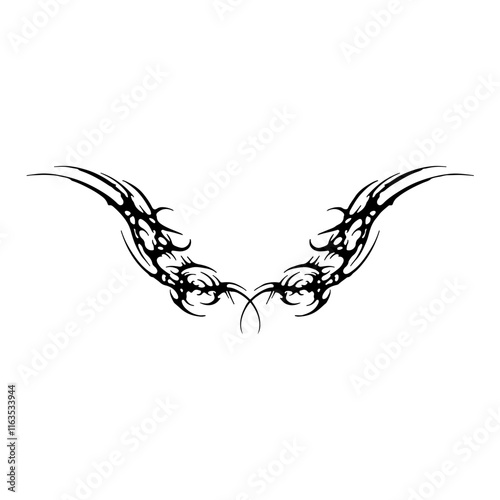 Y2k Cybersigil Vector