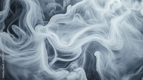 Abstract swirls of white and grey blending seamlessly into each other, creating a smooth gradient effect.