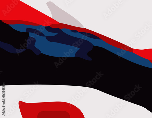 Colorful Abstract wavy Background with lines. Vibrant and Playful Colorful Abstract Cartoon-Themed Multi color Background for Creative and Joyful Artistic Expression. Colorful cartoon theme Background