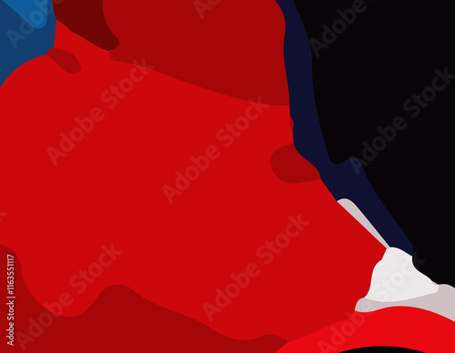 Colorful Abstract wavy Background with lines. Vibrant and Playful Colorful Abstract Cartoon-Themed Multi color Background for Creative and Joyful Artistic Expression. Colorful cartoon theme Background