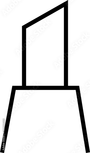 Marker nip icon flat vector. Ink tool. Graphic Fountain marker, Marker for signing. Empty blank instrument with copy space for corporate branding or ads, isolated on transparent background.