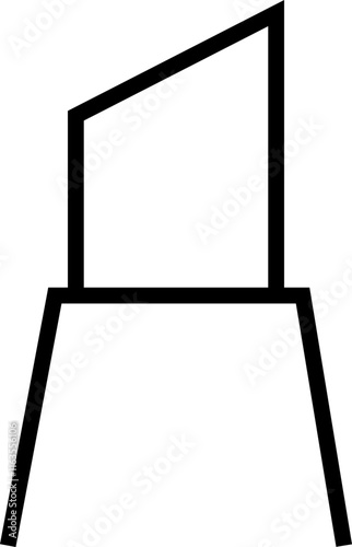 Marker nip icon flat vector. Ink tool. Graphic Fountain marker, Marker for signing. Empty blank instrument with copy space for corporate branding or ads, isolated on transparent background.