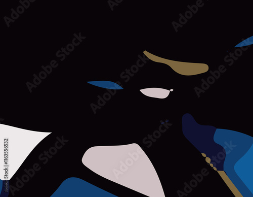Colorful Abstract wavy Background with lines. Vibrant and Playful Colorful Abstract Cartoon-Themed Multi color Background for Creative and Joyful Artistic Expression. Colorful cartoon theme Background