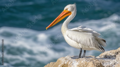 Coastal Wildlife in Vibrant Colors and Bright Lighting