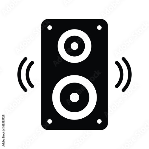 Speaker icon symbolizing sound, audio, and broadcast communication
