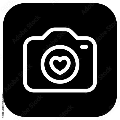 Editable wedding photography vector icon. Wedding, valentine, love, celebration. Part of a big icon set family. Perfect for web and app interfaces, presentations, infographics, etc