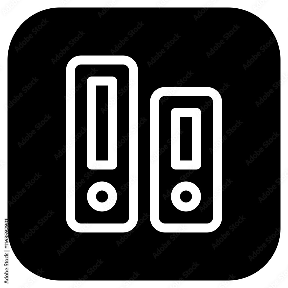 Editable file folder vector icon. Stationery, office, archive. Part of a big icon set family. Perfect for web and app interfaces, presentations, infographics, etc Editable file folder vector icon. Stationery, office, archive. Part of a big icon set family. Perfect for web and app interfaces, presentations, infographics, etc