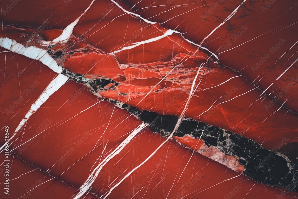 Seamless texture of red natural marble with veining, bright red color. Seamless texture of red natural marble with veining, bright red color.