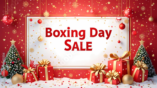 Celebrate Boxing Day with incredible deals! Shop now for gifts, discounts, and festive offers on a wide range of products. Hurry, limited-time sale. photo