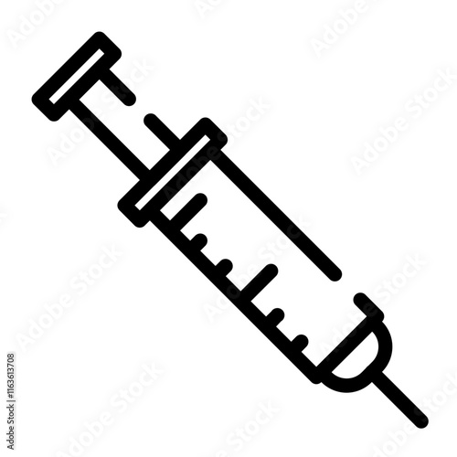 syringe cutline icon