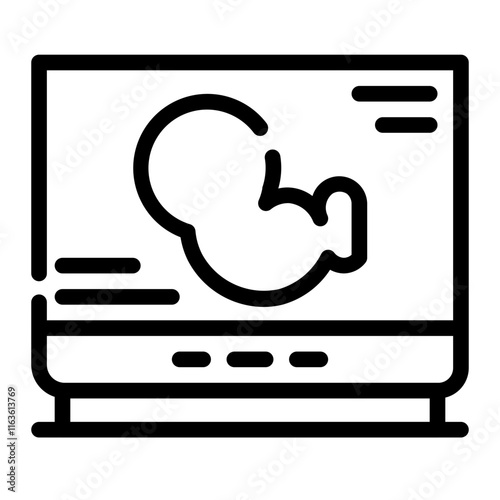 ultrasound view cutline icon