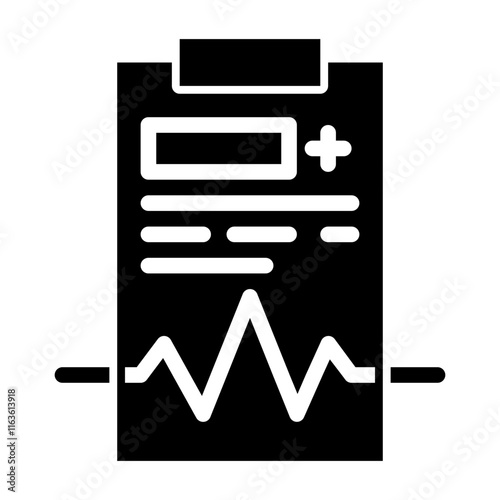 sufficient results glyph icon