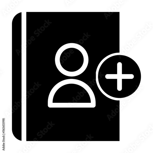 contact a midwife glyph icon