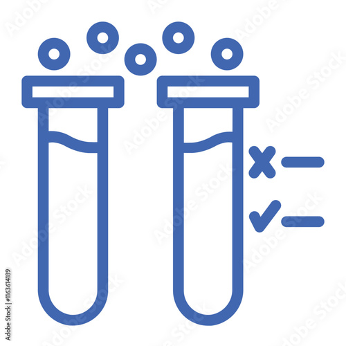 laboratory check color icon