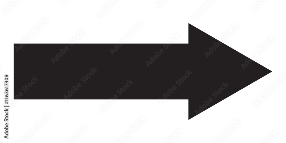 Long arrow. Black arrow pointing right. Black large arrow pointing right. Bold thine long arrow. Vector illustration. long arrow icon vector illustration. Long arrow. Black arrow pointing right. Black large arrow pointing right. Bold thine long arrow. Vector illustration. long arrow icon vector illustration.