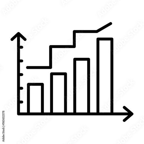 Inflation Graph Icon