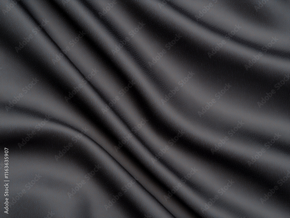 Obraz premium Abstract background with black fabric texture