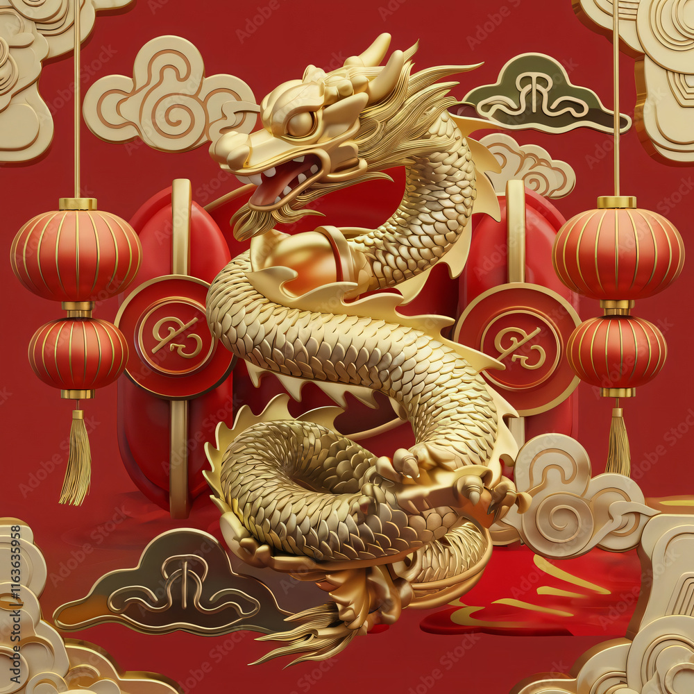 Fototapeta premium chines new year 