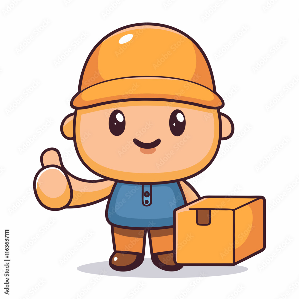 Delivery action character animated scene cartoon environment playful viewpoint logistics concept for kids Delivery action character animated scene cartoon environment playful viewpoint logistics concept for kids