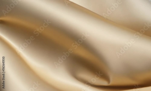 Beige Silk Waving Loop Background