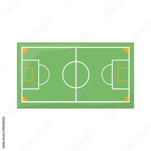 Soccer Vector Illustration - Soccer Arena