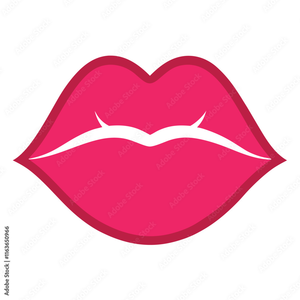 kissing lips valentine day vector kissing lips valentine day vector