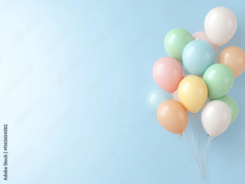 Balloons Shapes Background Balloons Shapes Background