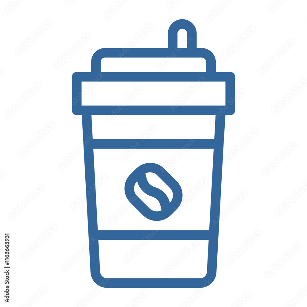 a cup of coffee color icon a cup of coffee color icon