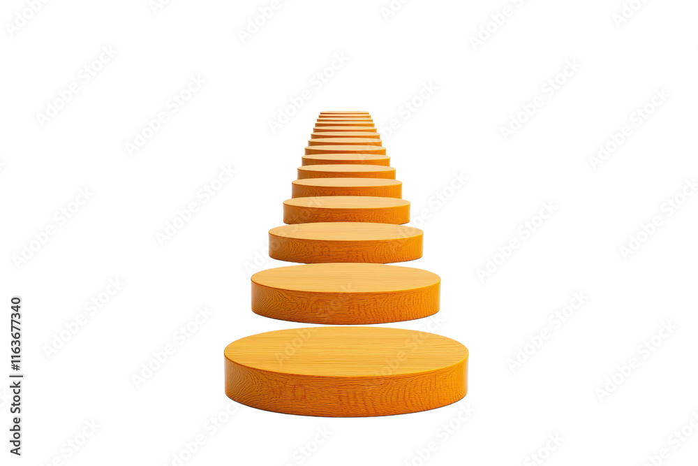A series of orange, cylindrical objects arranged in a linear perspective, creating a visually striking composition. A series of orange, cylindrical objects arranged in a linear perspective, creating a visually striking composition.