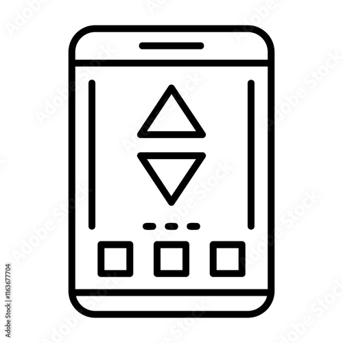 Sort Solid Icon Style