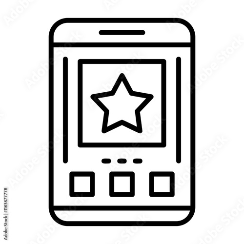 Star Solid Icon Style