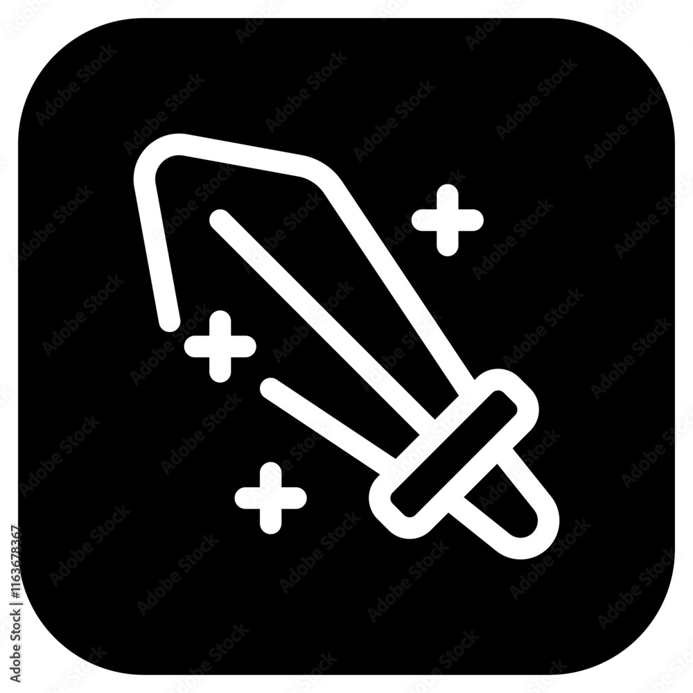 Editable RPG, role-playing, game, sword vector icon. Video game, game elements. Part of a big icon set family. Perfect for web and app interfaces, presentations, infographics, etc Editable RPG, role-playing, game, sword vector icon. Video game, game elements. Part of a big icon set family. Perfect for web and app interfaces, presentations, infographics, etc