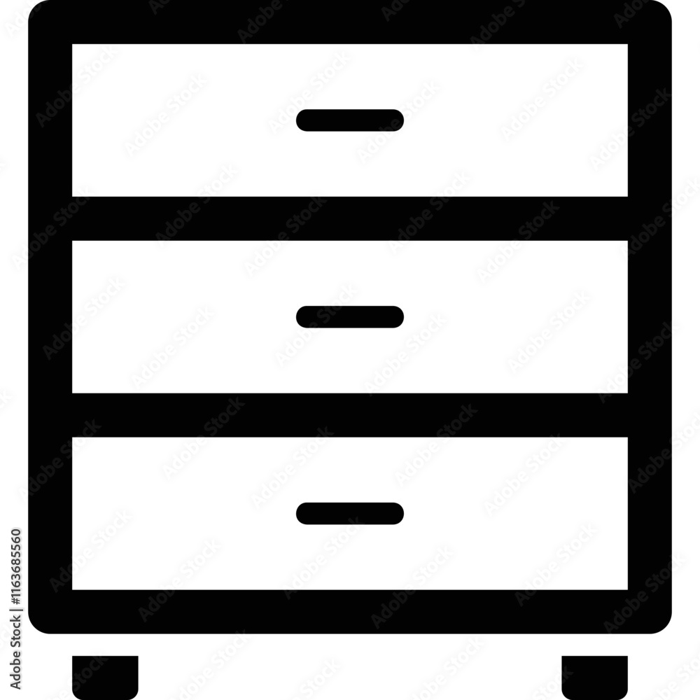 simple vector icon closet